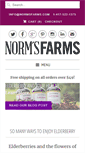 Mobile Screenshot of normsfarms.com